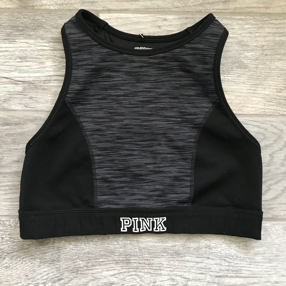 VS Pink high-neck sports bra